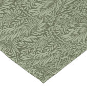 緑の離れフローラヴィンテージ抽象芸術の背景 ミディアムテーブルランナー (コーナー)