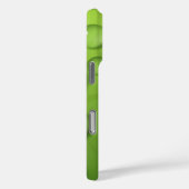 緑の雨滴パターン Case-Mate iPhoneケース (裏面 / 右)