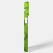 緑の雨滴パターン Case-Mate iPhoneケース (裏面 / 右)