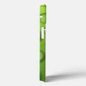 緑の雨滴パターン Case-Mate iPhoneケース (裏面 / 右)