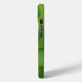 緑の雨滴パターン Case-Mate iPhoneケース (裏面 / 左)