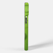 緑の雨滴パターン Case-Mate iPhoneケース (裏面 / 右)