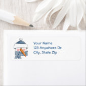 緑の雪だるま ラベル (インサイチュ)