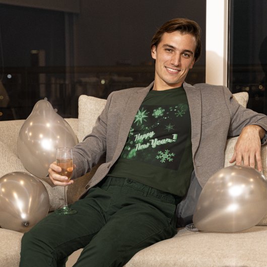 緑の雪 Tシャツ