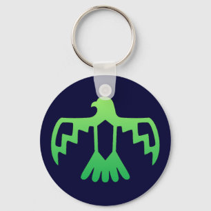 緑の雷鳥Keychain キーホルダー
