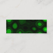 緑の電気I -テンプレート スキニー名刺 (裏面)