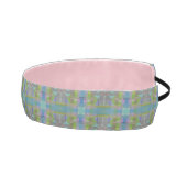 緑の青い紫の幾何学的 アスレチックヘッドバンド (右)