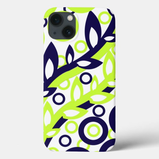 緑の青い葉 Case-Mate iPhoneケース (裏面)