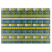 緑の青い部族のパタ伝統的ーン カッティングボード (正面)