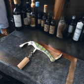 緑の青い部族のパタ伝統的ーン ソムリエナイフ