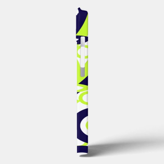 緑の青葉色 Case-Mate iPhoneケース (裏面 / 左)