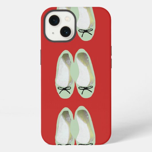 緑の靴 iPhoneケース (裏面)