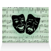 緑の音楽とシアターギリシャのマスク空白の内 (内部横(上))