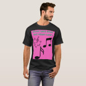 緑の音楽の名言 メンズTシャツ Tシャツ (正面フル)