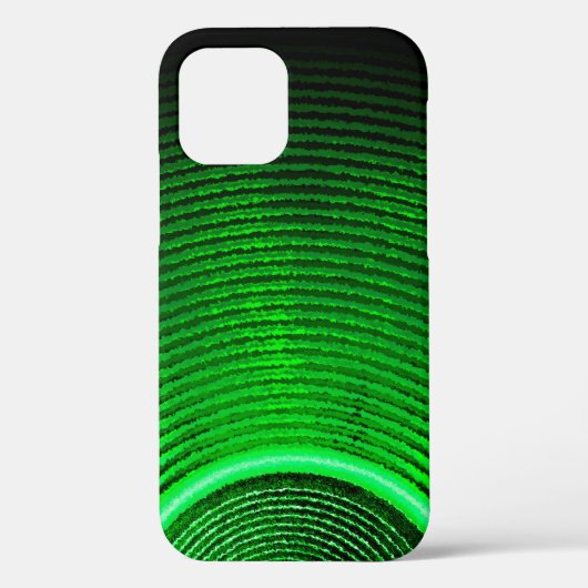 緑の音楽スピーカーと音波Case-Mate iPho Case-Mate iPhoneケース (裏面)