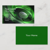 緑の音 名刺 (正面/裏面)