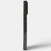 緑の頑丈なギークマン保持ヘッド |考えの男 Case-Mate iPhoneケース (裏面 / 右)