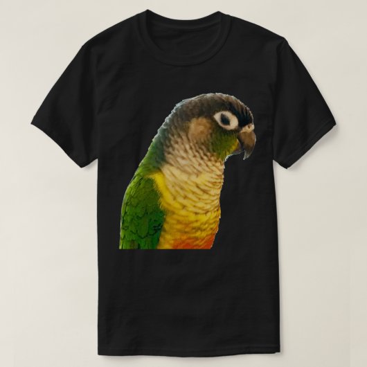 緑の頬の構成4 Tシャツ (デザイン正面)