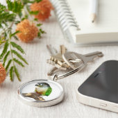 緑の頬 キーホルダー (側面)