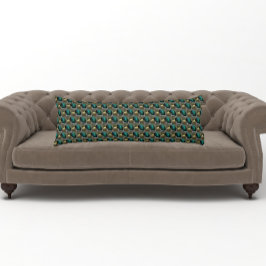 緑の頭のマラードアヒルのパターン ボディピロー