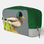 緑の頭のマラードアヒル野生生物写真 ドップキット (右コーナー)