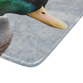 緑の頭のマラード・ドレイクの写真 カッティングボード (角)