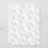 緑の願いとアドバイスカード ノートカード (裏面)