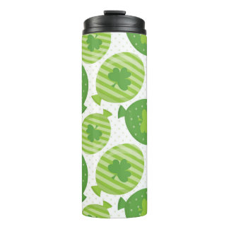 緑の風船とアイルランドのシャムロックの色合い タンブラー