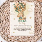 緑の風船のベビー エンクロージャーカード