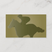 緑の馬-ビジネス 名刺 (裏面)