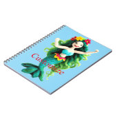 緑の髪のマーメイドサンダー_コーブ ノートブック (左側)