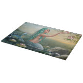 緑の髪の人魚 カッティングボード (角)