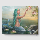 緑の髪の人魚 ゲストブック (裏面)