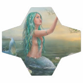 緑の髪の人魚 サッカーボール (フラット)