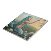 緑の髪の人魚 タイル (側面)