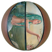 緑の髪の人魚 バスケットボール (縦)