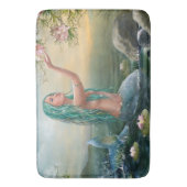 緑の髪の人魚 バスマット (正面縦)