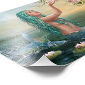 緑の髪の人魚 フォトプリント            (角)