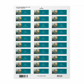 緑の髪の人魚 ラベル (フルシート)