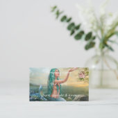 緑の髪の人魚 名刺 (スタンド正面)