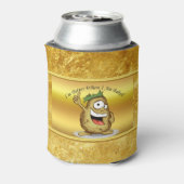 緑の髪の漫画のキャラクターポテト 缶クーラー (缶裏面)