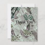 緑の魔女ドルイド自然女神の森 サンキューカード (裏面)