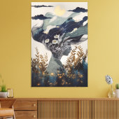 緑の魔女 キャンバスプリント (インサイチュ (リビング))