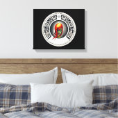 緑の魔女 キャンバスプリント (インサイチュ (寝室))