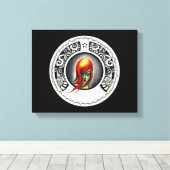 緑の魔女 キャンバスプリント (インサイチュ (ウッドフロア))