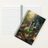 「緑の魔女」ジャーナル ノートブック (内側)