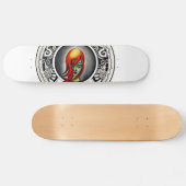 緑の魔女 スケートボード (横)