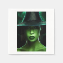 緑の魔女 スタンダードカクテルナプキン