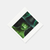 緑の魔女 スタンダードカクテルナプキン (角)