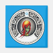 緑の魔女 マグネット (正面)